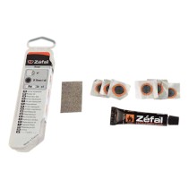 NECESSAIRE REP/RUSTINE ZEFAL ROUTE 6 PIECES 15MM/1 TUBE DISSOLUTION/1 RAPE (KIT)