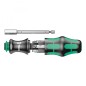 TOURNEVIS PORTE EMBOUT WERA 28 SB KRAFTFORM KOMPAKT 1-4 (AVEC RESERVE D'EMBOUT INTEGREE) NOIR-VERT (VENDU A L'UNITE)  -MARQUE