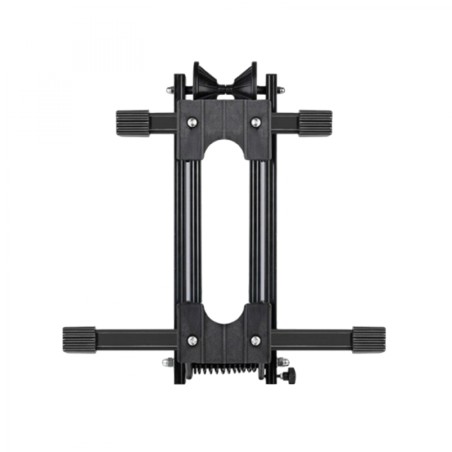 PRESENTOIR-SUPPORT 1 VELO AUTOMATIQUE PLIABLE AVEC SYSTEME RESSORT POUR TOUS MODELE 12 A 29" NOIR
