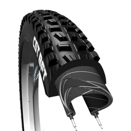 PNEU VTT 27.5 X 2.40 CST BFT NOIR TS TUBETYPE-TUBELESS READY (61-584)  - DUAL COMPOUND