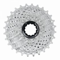 Cassette 11v. shine 11-28 pour Shimano-Sram route argent (vendu en boite)    (11-12-13-14-15-16-17-19-21-24-28)
