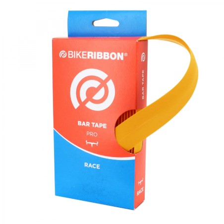 Ruban de guidon Bike Ribbon cork gel orange