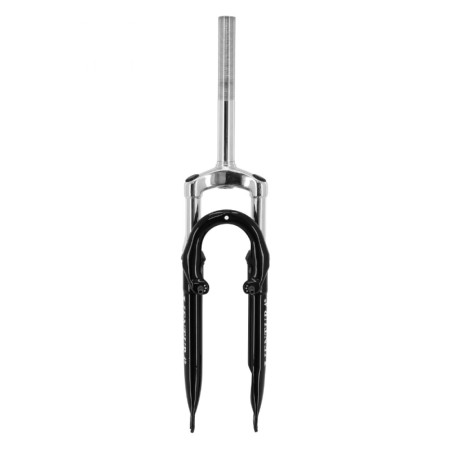 FOURCHE VTC 28 " ZOOM SWIFT ALU RESSORT NOIR DEB. 50mm PIVOT (240-85) FILETE 1"1-8-25.4  INTERIEUR COMPATIBLE V-BRAKE-DISC