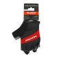 GANTS VELO COURT ADULTE NEWTON TECH ROUGE-NOIR  M  (PAIRE SUR CARTE)