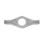 FIXATION SUR BOITIER PEDALIER POUR CARTER CHAINE PISTOLET HEBIE 33D. DIAMETRE 160mm (VENDU A L UNITE)  -