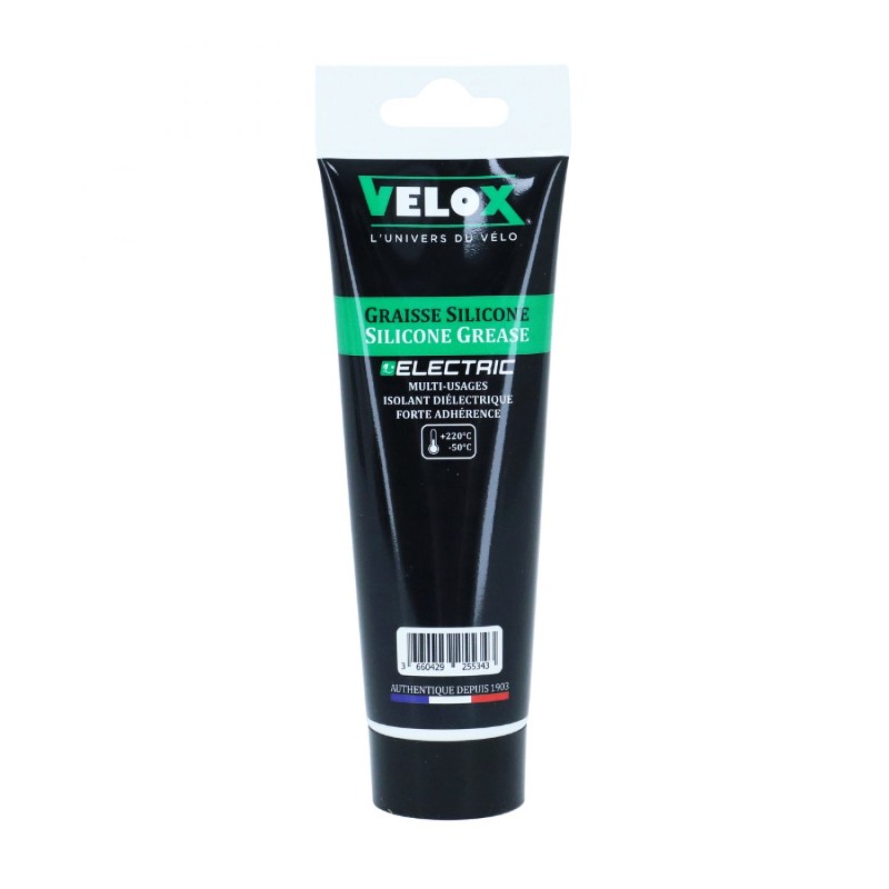 GRAISSE VELO VELOX SILICONE POUR VAE - ISOLANT DIELECTRIQUE (TUBE DE 100ml) (VENDU A L UNITE) - INSOLUBLE DANS L'EAU