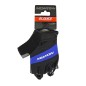 GANTS VELO COURT ADULTE NEWTON TECH BLEU-NOIR  M (PAIRE SUR CARTE)