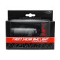 ECLAIRAGE VELO USB KIT NEWTON 70B SUR CINTRE-TIGE DE SELLE LEDS NOIR (LIVRE AVEC FIXATIONS) - RECHARGEABLE USB