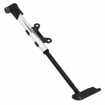 Pompe mini route-vtt giyo corps alu argent vp-vs (poignee en t) (sur carte) - lg 270mm et 8 bars