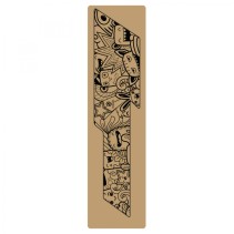 AUTOCOLLANT-STICKER DE PROTECTION BRAS OSCILLANT VELO SKUAD MODELE COMICS NOIR (3M)