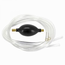 POMPE A MAIN POUR CIRCUIT AIR-HUILE (DURITE 8mm-12mm LONG 1M DE CHAQUE COTE)