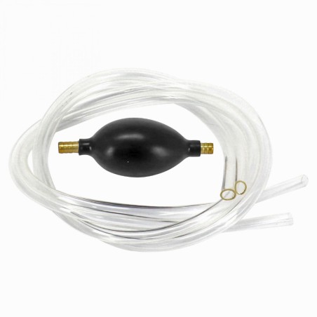 POMPE A MAIN POUR CIRCUIT AIR-HUILE (DURITE 8mm-12mm LONG 1M DE CHAQUE COTE)