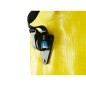 SACOCHE ARRIERE VELO LATERALE JAUNE (MATERIAU RECYCLE) FIXATION PORTE BAGAGE SUR CROCHET