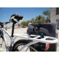 SACOCHE ARRIERE SAC A DOS VELO LATERALE HAPO-G DROIT-GAUCHE WATERPROOF 14L NOIR FIXATION PORTE BAGAGE