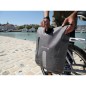 SACOCHE ARRIERE SAC A DOS VELO LATERALE HAPO-G DROIT-GAUCHE WATERPROOF 14L NOIR FIXATION PORTE BAGAGE