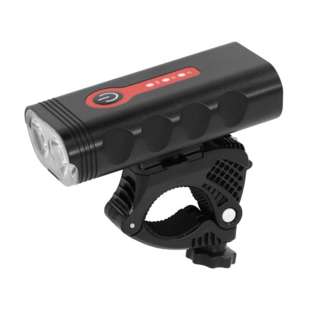 ECLAIRAGE VELO USB AVANT LG-PL1000 SUR CINTRE P2R 1000 LUMENS 4 MODES (AUTONOMIE 3H-6H) NOIR