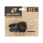 POTENCE VTT ZOOM TEQUILA DH ALU NOIR MAT POUR CINTRE 35mm  L 45mm (SUR CARTE ZOOM)