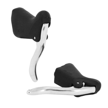 LEVIER DE FREIN ROUTE SACCON AERO LEVIER ARGENT (PAIRE)