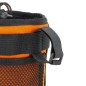 PORTE BIDON EMFISS NOIR-ORANGE POUR VAE FIXATION COTE POTENCE ET CINTRE