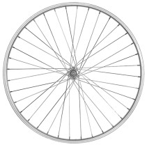 Roue vtt 26" av blocage jante argent mach1 m110 evo moy.miche magnum v-brake 36t
