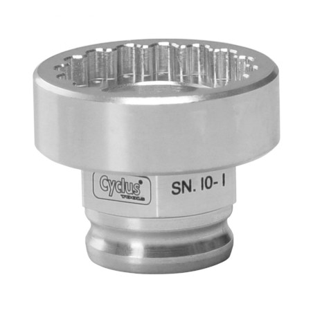 OUTIL PRO DEMONTE BOITIER - CUVETTE CYCLUS POUR BOITIER SHIMANO ULTEGRA BBR60 COMPATIBLE AVEC L'OUTIL SNAP.IN 179967 OU CLE 32mm