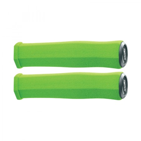 POIGNEE CITY-VTT SWITCH HIGH MOUSSE HAUTE DENSITE VERT (PAIRE)