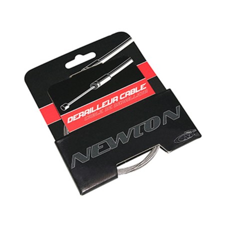 CABLE DE DERAILLEUR NEWTON INOX POUR CAMPAGNOLO 1,1mm 2,10M (VENDU A L UNITE SUR CARTE)