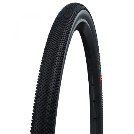 Pneu gravel 700 x 40 Schwalbe g-one allround noir ts (40-622) renfort race guard tubeless-tubetype compatible vae