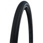 Pneu gravel 700 x 40 Schwalbe g-one allround noir ts (40-622) renfort race guard tubeless-tubetype compatible vae