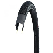 Pneu gravel 700 x 40 Schwalbe g-one allround noir ts (40-622) renfort race guard tubeless-tubetype compatible vae