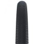 Pneu gravel 700 x 40 Schwalbe g-one allround noir ts (40-622) renfort race guard tubeless-tubetype compatible vae