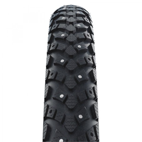 Pneu neige 27.5 x 2.00 Schwalbe winter tr (50-584) renfort flanc reflex - pneu neige et verglas avec 104 clous