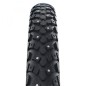 Pneu neige 27.5 x 2.00 Schwalbe winter tr (50-584) renfort flanc reflex - pneu neige et verglas avec 104 clous