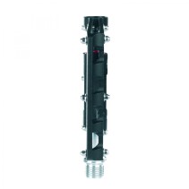 PEDALE VTT DESCENTE - BMX SWITCH NORTH SHORE NOIR ALU FILETAGE 9-16 AVEC PICOTS (PAIRE) 110x95mm