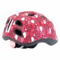 CASQUE VELO ENFANT POLISPORT JUNIOR LOVE ROSE TAILLE 52-56cm AVEC MOLETTE ET ECLAIRAGE LED (VENDU SUR CARTE)