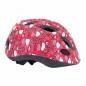 CASQUE VELO ENFANT POLISPORT JUNIOR LOVE ROSE TAILLE 52-56cm AVEC MOLETTE ET ECLAIRAGE LED (VENDU SUR CARTE)