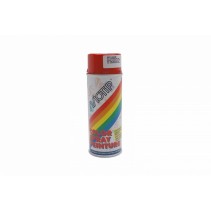 BOMBE DE PEINTURE MOTIP DECO GLYCERO BRILLANT ROUGE FEU AEROSOL 400ml (01628)