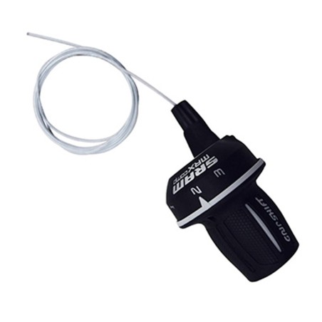 MANETTE VTT SRAM GRIPSHIFT GAUCHE MRX 3V. COMPATIBLE SHIMANO