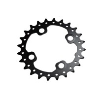 PLATEAU VTT DOUBLE DIAM 64 INTER 24DTS NOIR 4 BRANCHES SHIMANO ORIGINE SLX M675/XT 785 10V