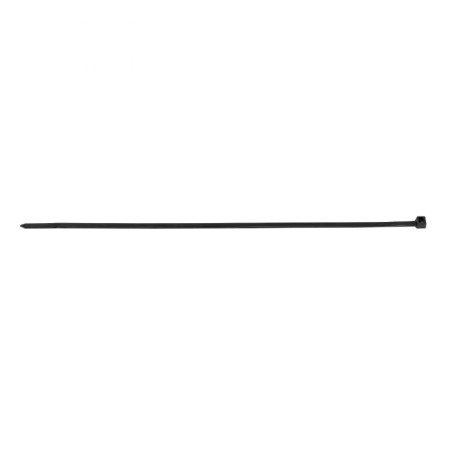 COLLIER DE SERRAGE NYLON TYPE RILSAN 4,8x300mm NOIR (VENDU PAR 100)