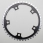 PLATEAU ROUTE 5BRA D.130 STRONGLIGHT 44DTS INTERIEUR NOIR ALU 7075 TYPE SHIMANO  9-10V.