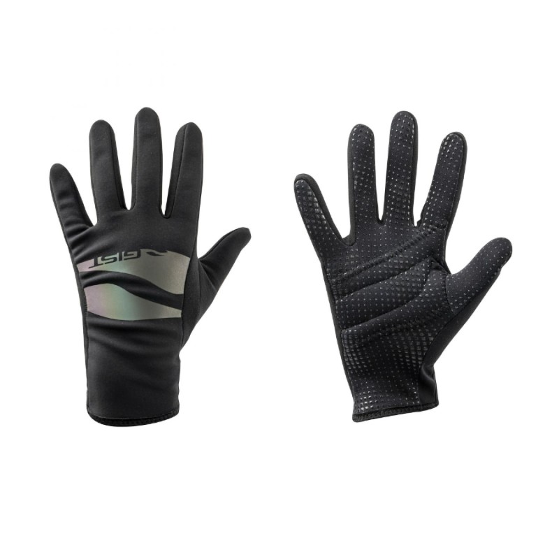 GANTS VELO HIVER LONG GIST CONFORT MEMBRANE ANTI PLUIE SUPER ROUBAIX NOIR L (PAIRE)  -5495