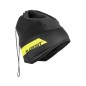 TOUR DE COU - BONNET GIST HIVER NOIR DECO JAUNE FLUO