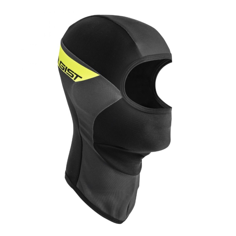 CAGOULE - PASSE MONTAGNE GIST HIVER INSIDE NOIR DECO JAUNE FLUO  -5491