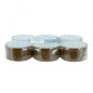 RUBAN ADHESIF HPX EMBALLAGE BRUN 50mm x 66M (PACK DE 6 ROULEAUX)