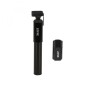 Pompe mini vtt Zefal mt mini tout alu noir mat 4bars 230mm vs-vp 208g pour pneu section de 2.00 à 3.00"  avec clips fixation