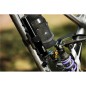 Pompe mini vtt Zefal mt mini tout alu noir mat 4bars 230mm vs-vp 208g pour pneu section de 2.00 à 3.00"  avec clips fixation