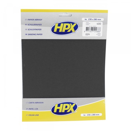 PAPIER A PONCER HPX  P400 (230mm x 280mm) (VENDU PAR 4)