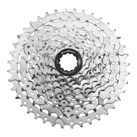 Cassette  9v. Sunrace m980 11-40 vtt pour Shimano nickel