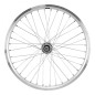 Roue vtt 20" er10 arriere alu double paroi moyeu alu axe plein roue libre 5-6-7v. (vendu avec ecrou 10x100) jante 19c